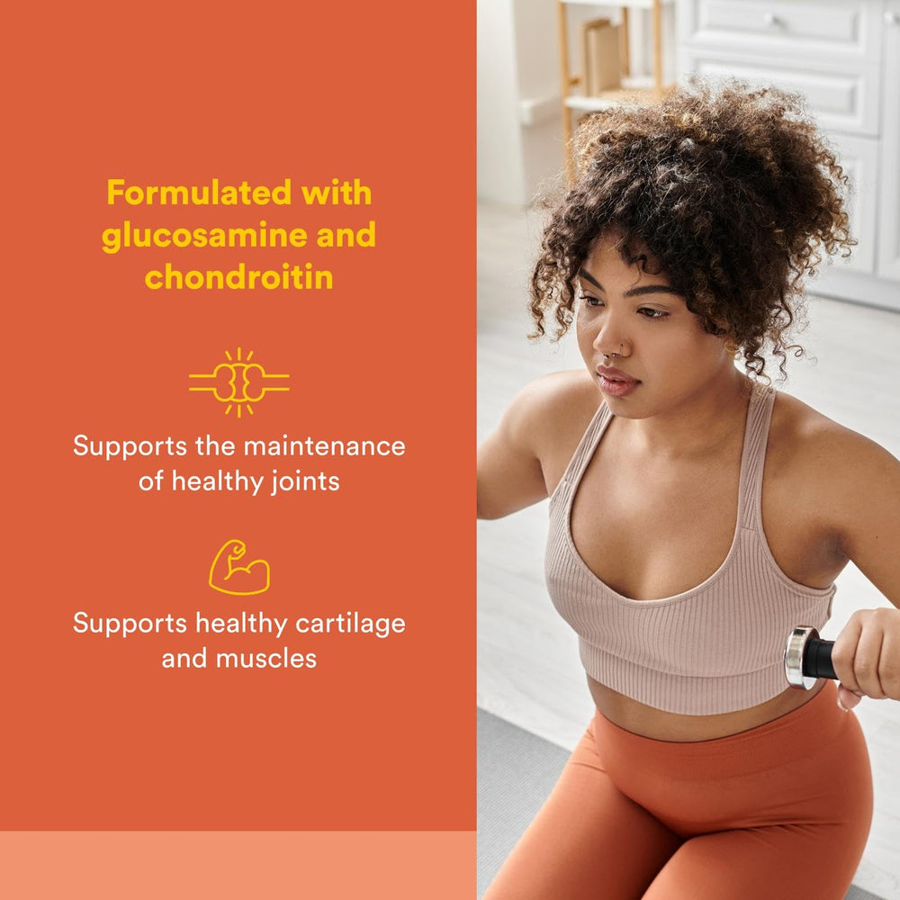 Natural Factors MSM capsules close-up suggesting convenient daily support for mobility.