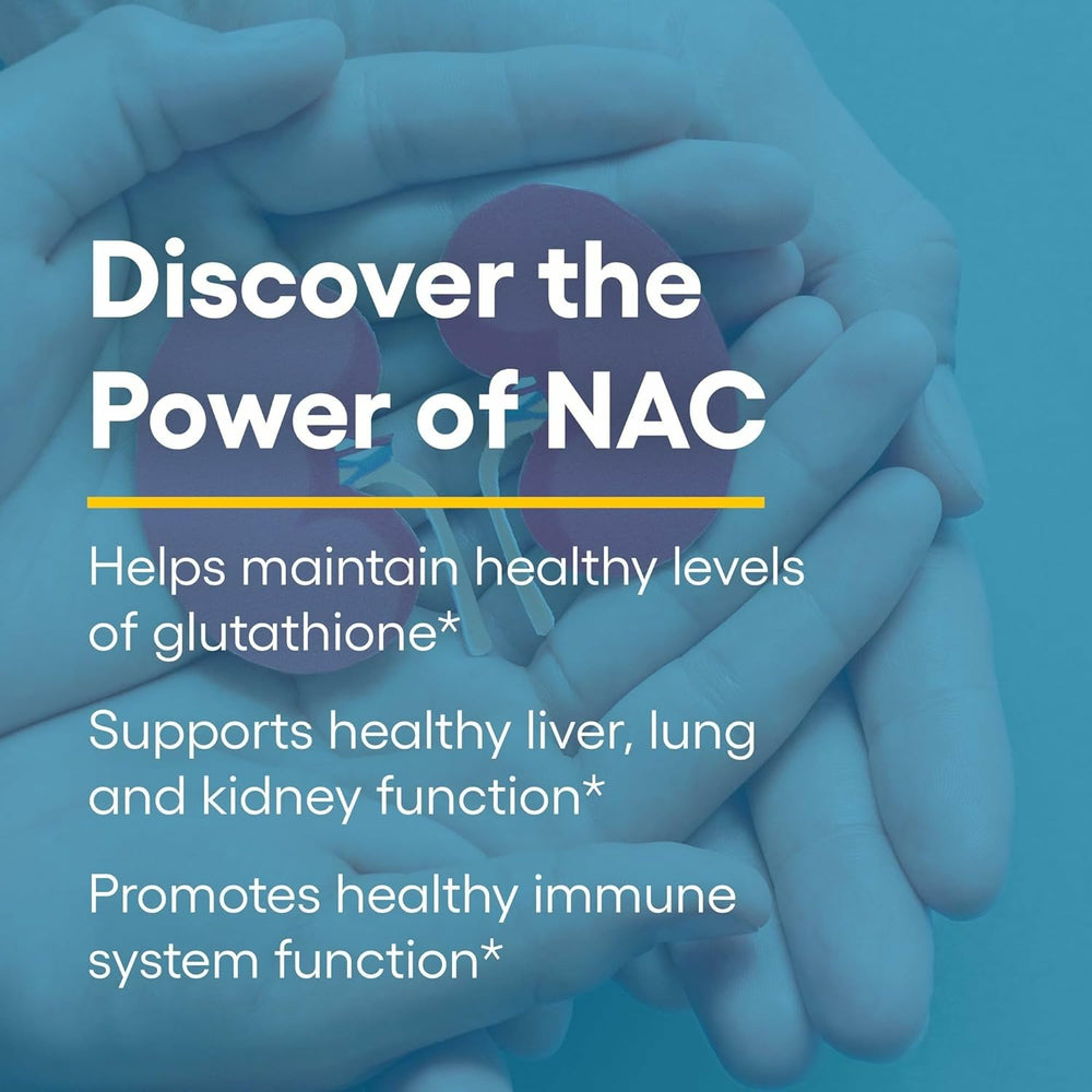 Natural Factors NAC 500 mg serving suggestion on package