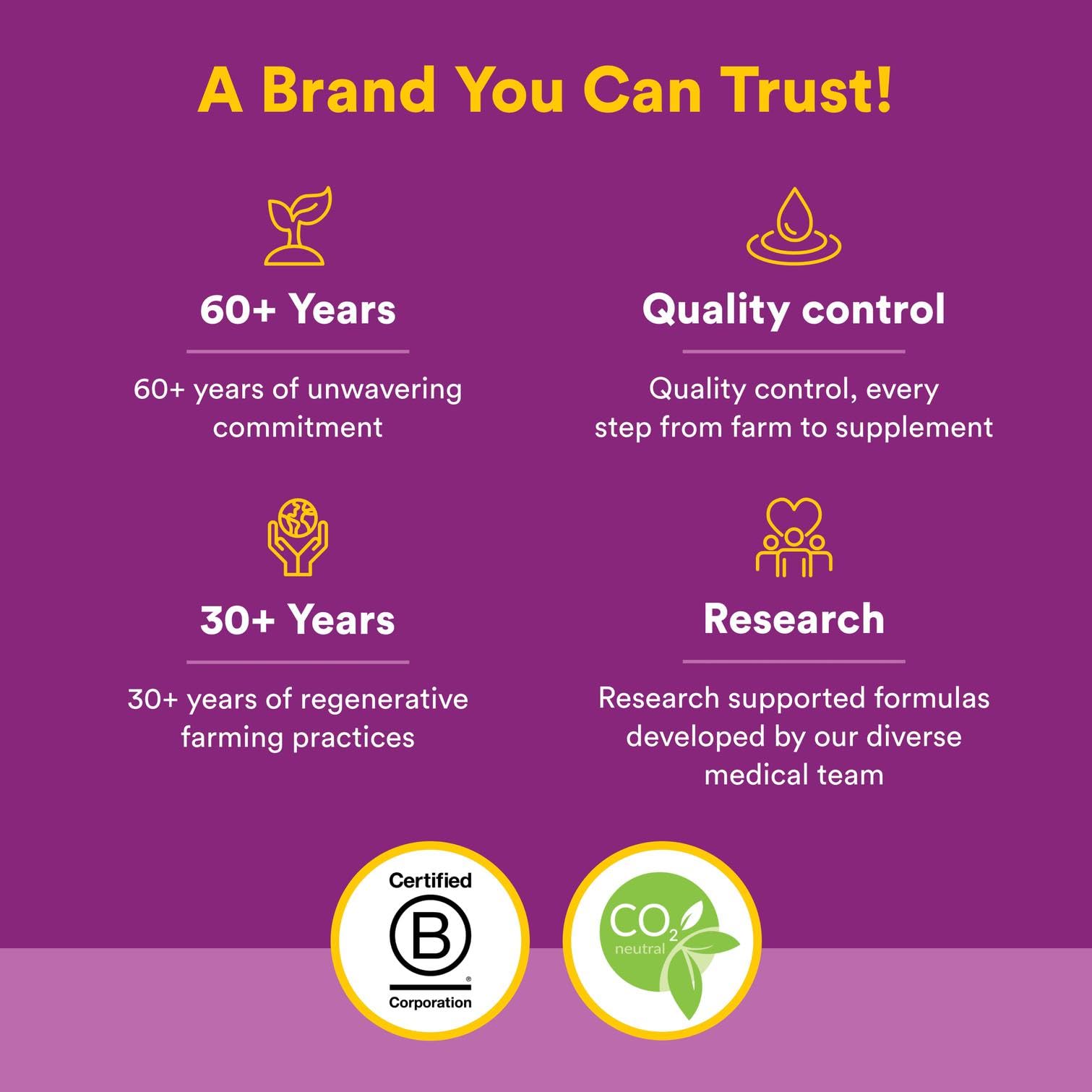 Natural Factors non-GMO seal emphasizes product integrity.