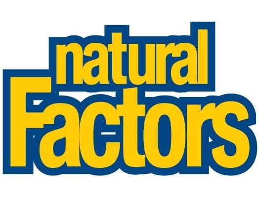 Natural Factors organic farms certification badge for responsible sourcing.