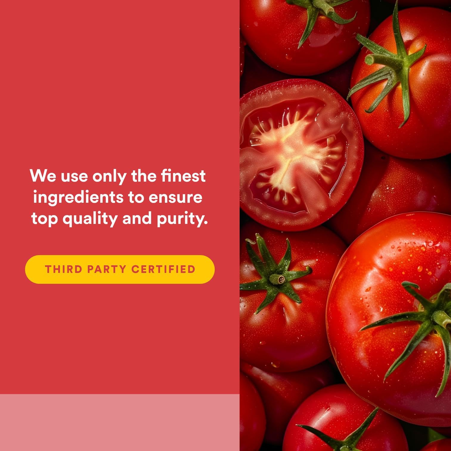 Natural Factors organic farm badge signals non-GMO, locally grown sourcing