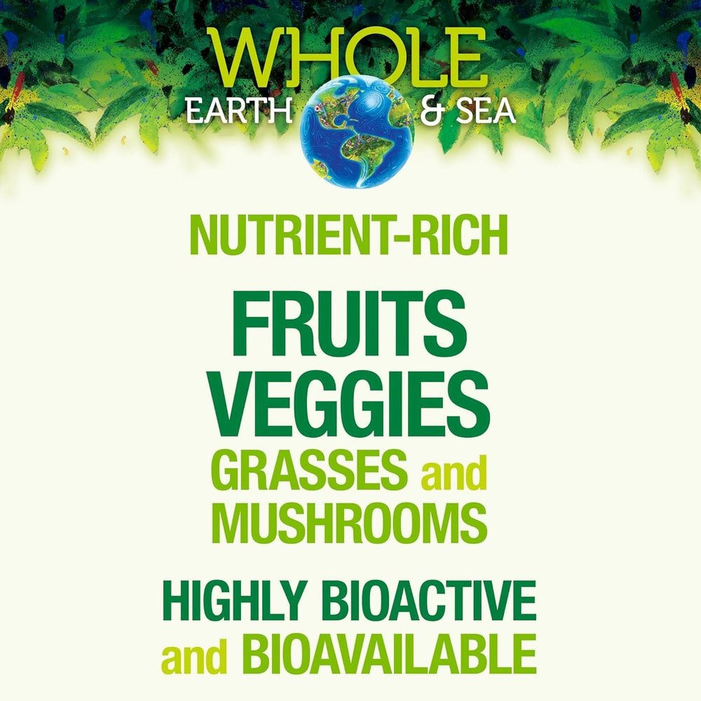 Natural Factors Organic Greens label closeup highlighting organic farm origins.