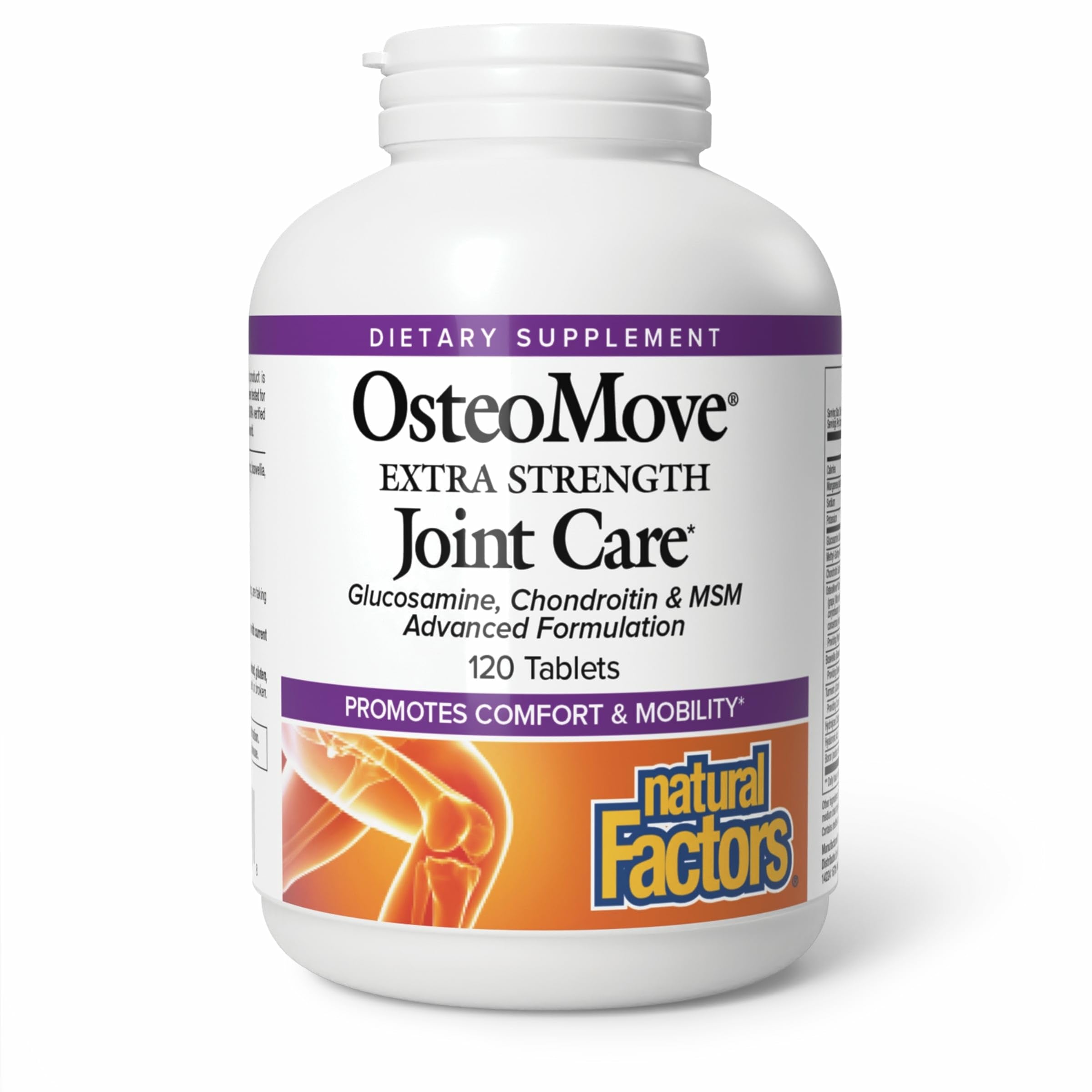 Natural Factors OsteoMove bottle front highlighting joint support formula