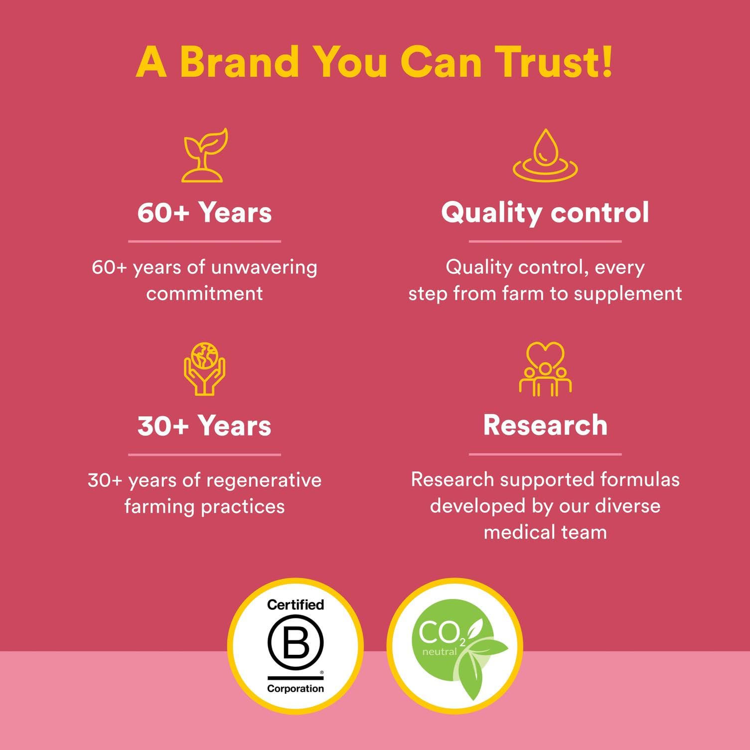 Natural Factors packaging emphasizes sustainability and non-GMO quality