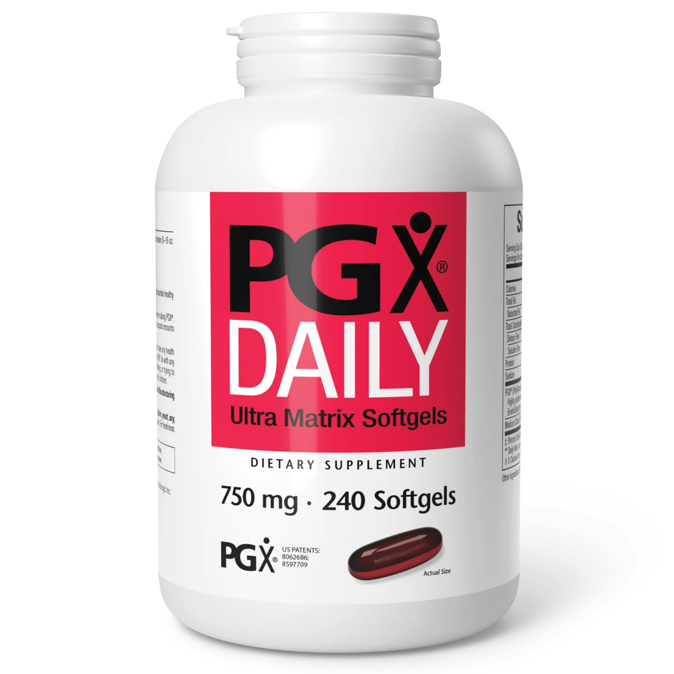 Natural Factors PGX Daily Ultra Matrix bottle front view for daily weight management
