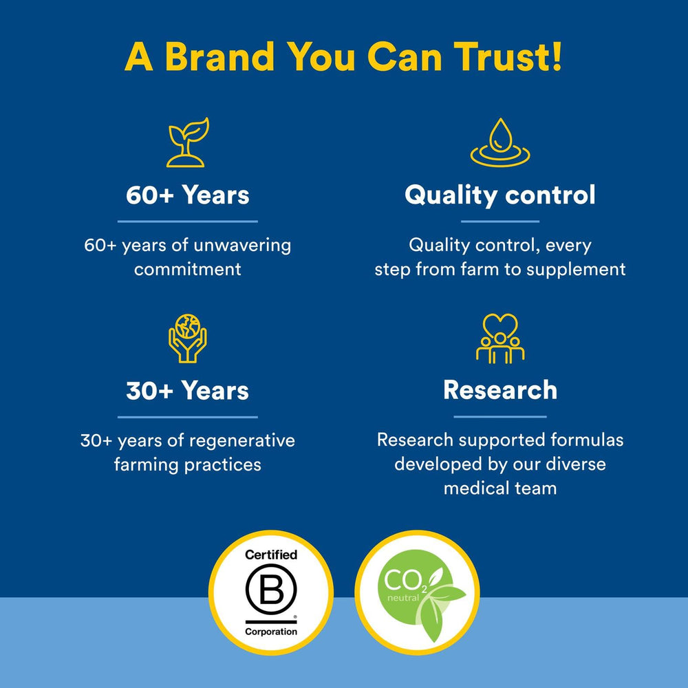 Natural Factors PGX third-party certification label indicates independent quality testing.