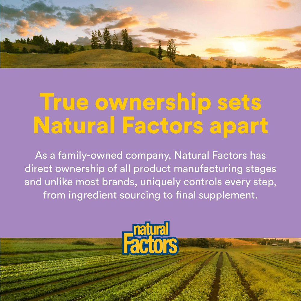 Allergen-free Natural Factors Pharma GABA formula on label