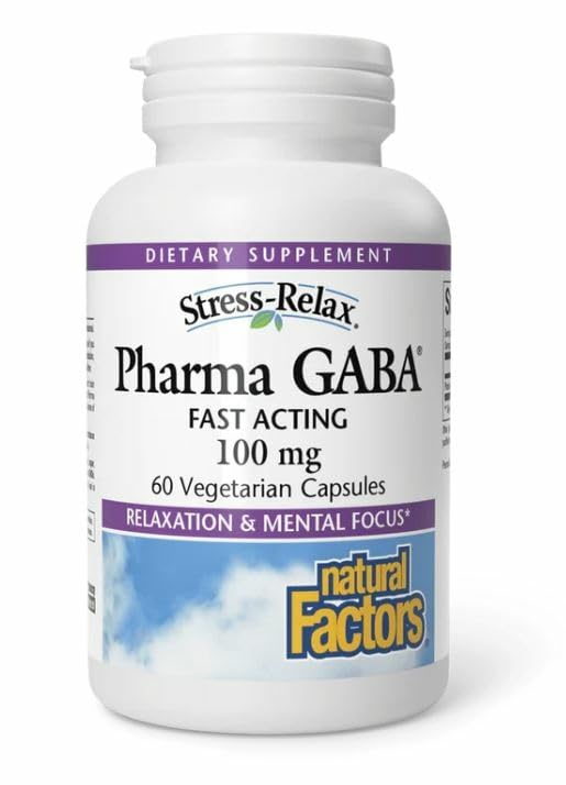 Daily use with Natural Factors Pharma GABA for routine support