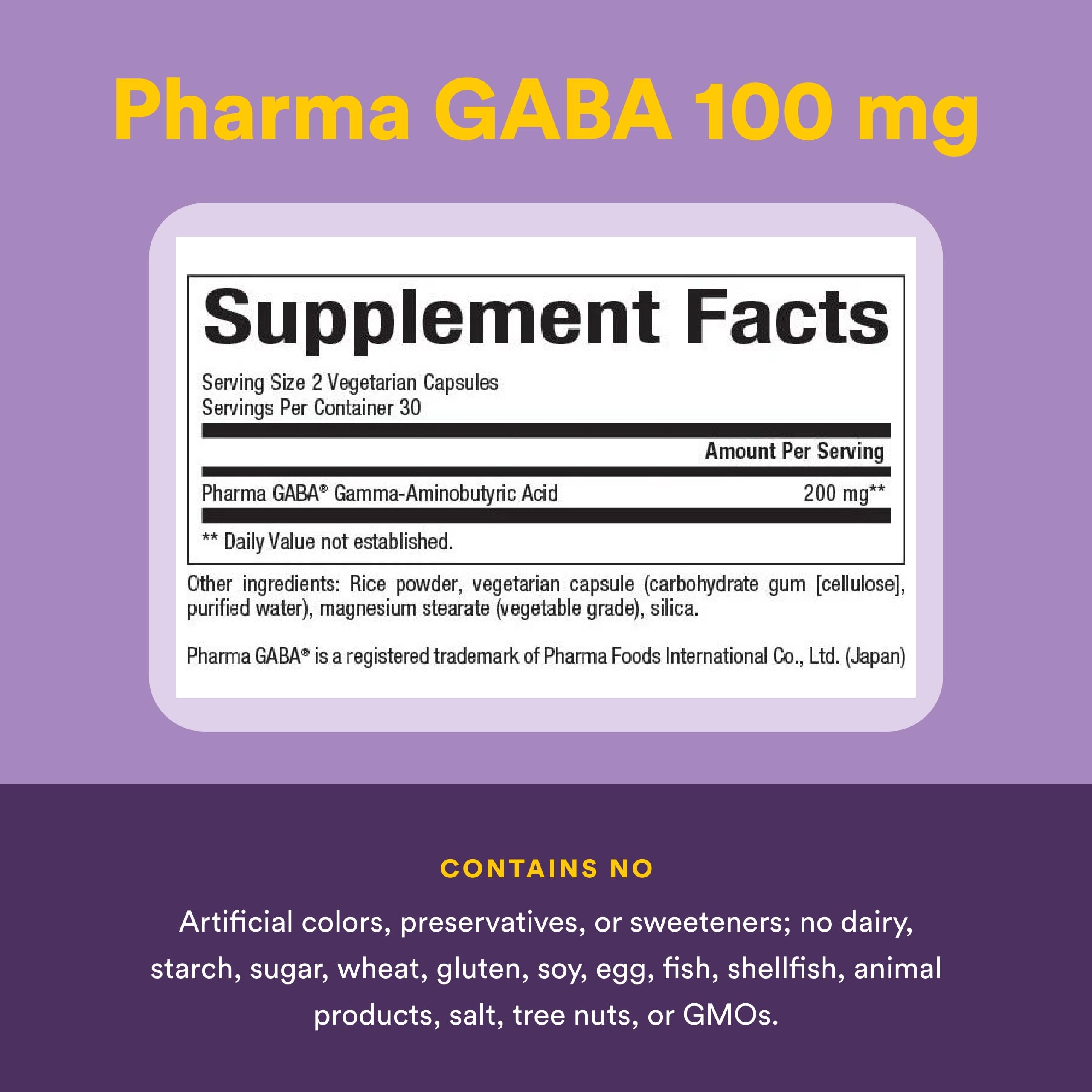 Close-up of Natural Factors Pharma GABA chewable tablet