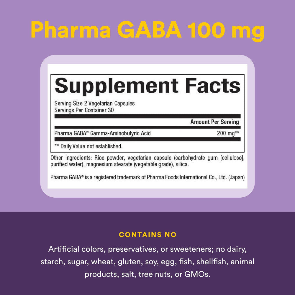 Close-up of Natural Factors Pharma GABA chewable tablet