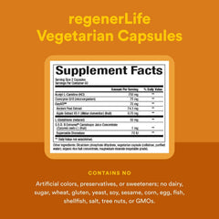 Natural Factors RegenerLife with peat and apple extracts highlights sustainable, purposeful ingredients.