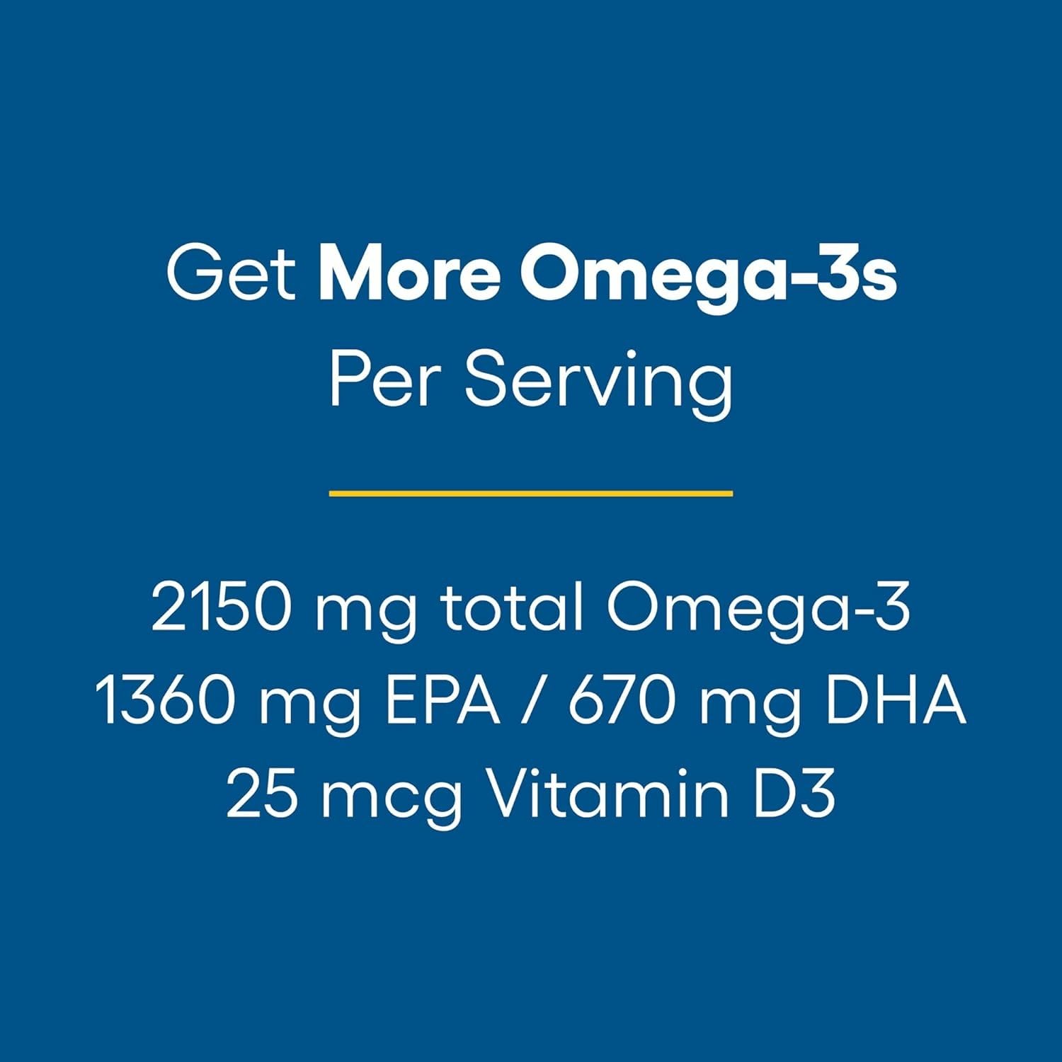 RxOmega-3 packaging with non-dairy and GMO-free assurances