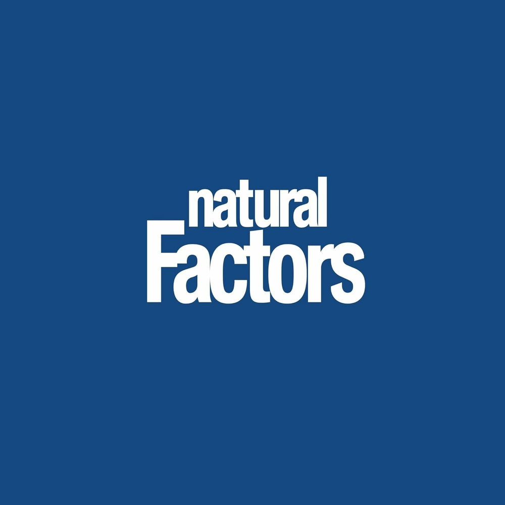 Back of Natural Factors RxOmega-3 Ultra Strength bottle with nutrition facts panel aids informed use.