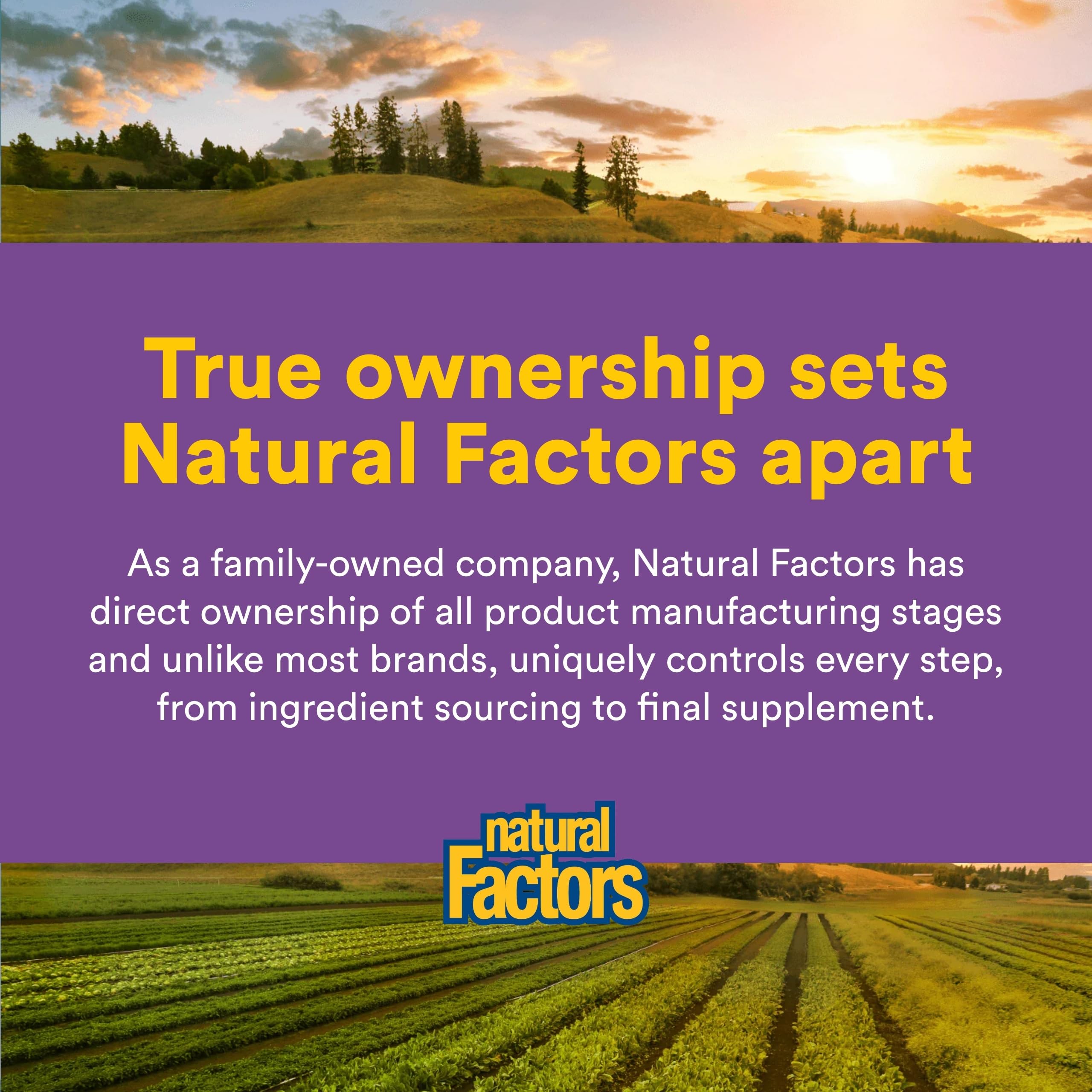 Natural Factors Stress-Relax ingredient panel shows 28 mg per capsule.