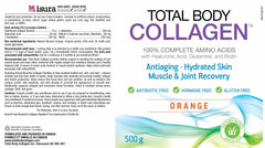 Natural Factors Total Body Collagen powder scoop for easy daily use.