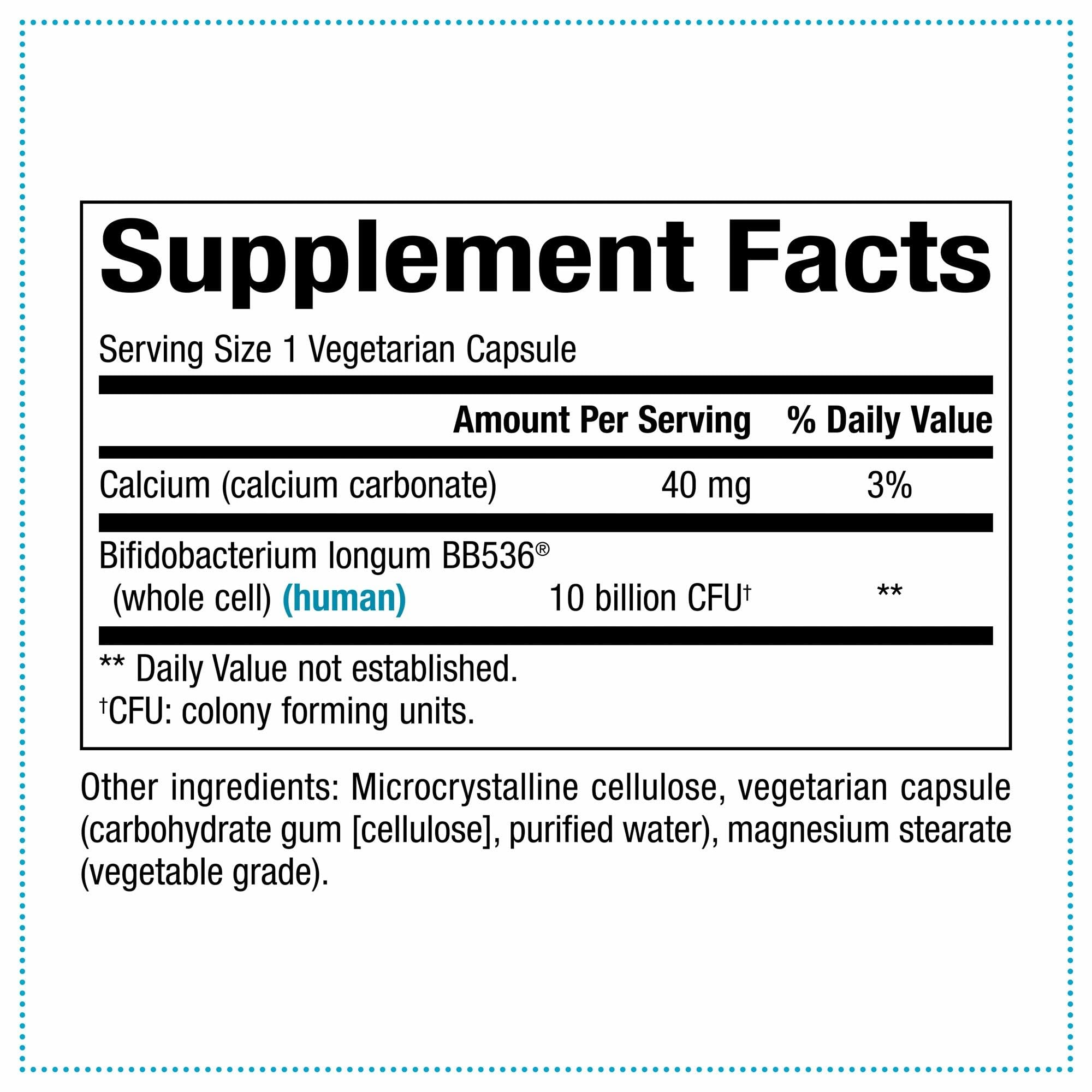 TravelBiotic capsules close-up showing vegan, shelf-stable probiotic for travel