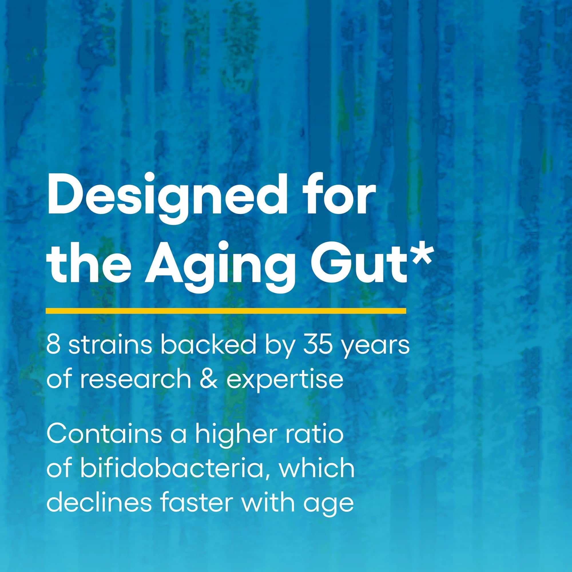 Natural Factors Ultimate Probiotic Senior's bottle shown with 30 capsules count on the label.