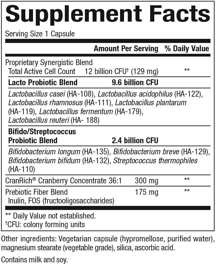 Natural Factors Ultimate Probiotic Women's Every Day capsules shown for convenient daily support.