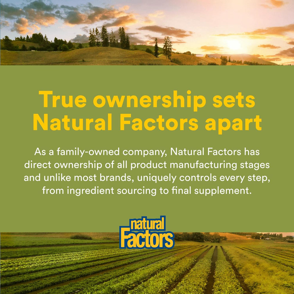 Natural Factors Ultra-Lax bottle and tablets imply convenient use at home.