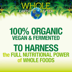 Natural Factors unflavored greens powder blending smoothly into water.