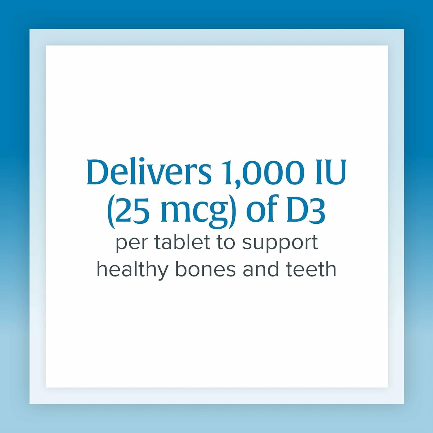 Natural Factors Vitamin D3 bottle back with dosage and ingredients details.