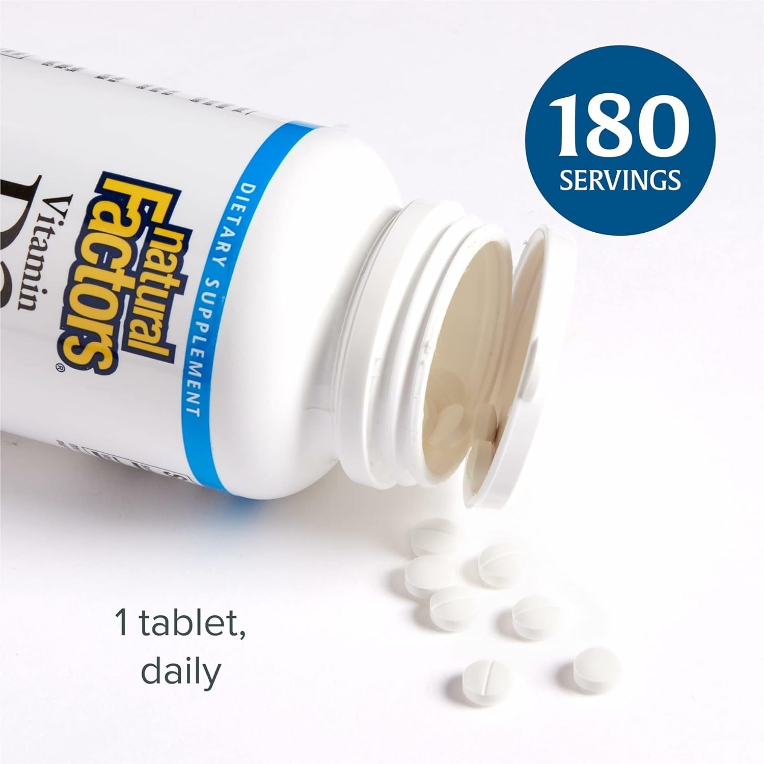 Natural Factors Vitamin D3 certifications image confirms GMO-free testing and purity.