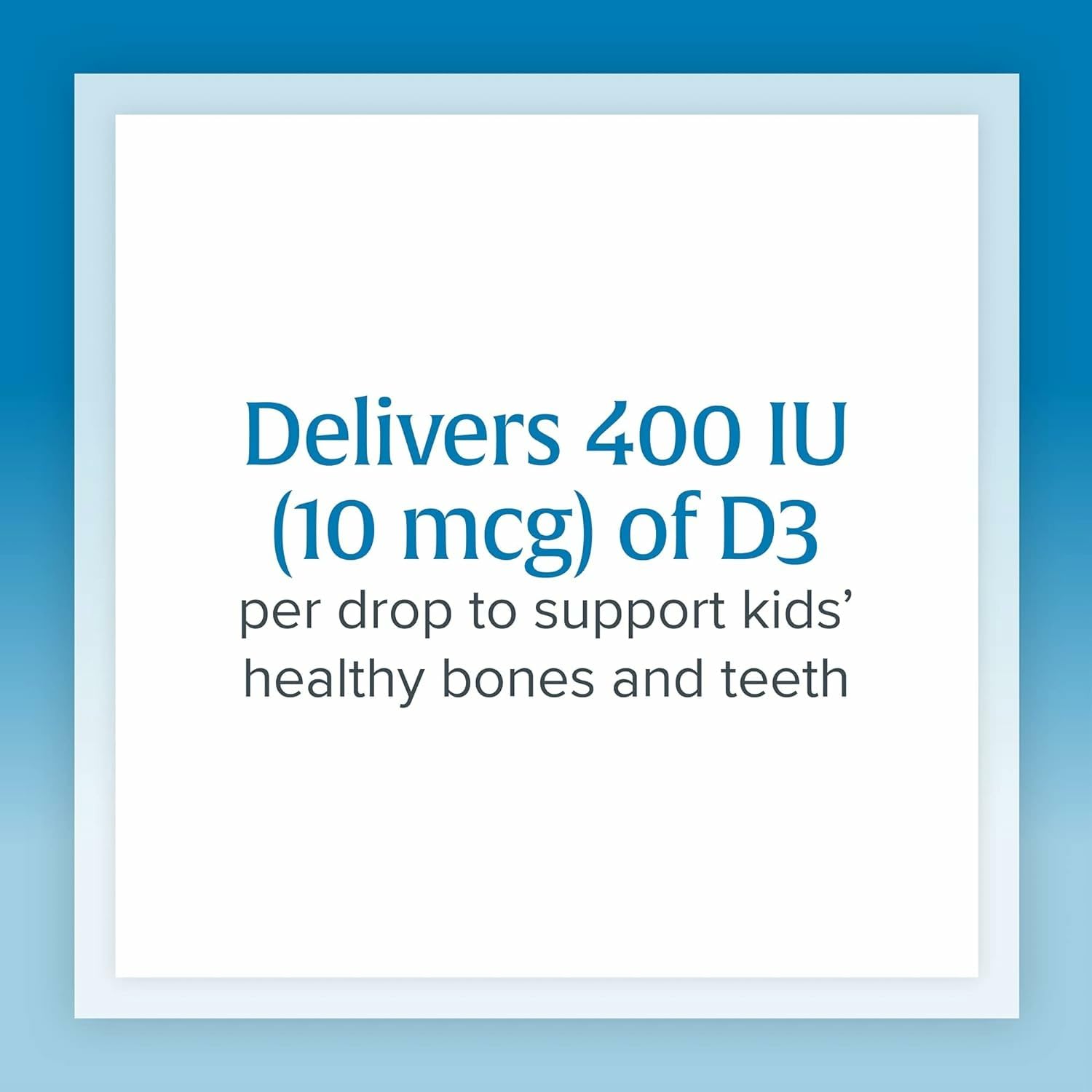 Natural Factors Vitamin D3 Drops with MCT oil for enhanced absorption in kids