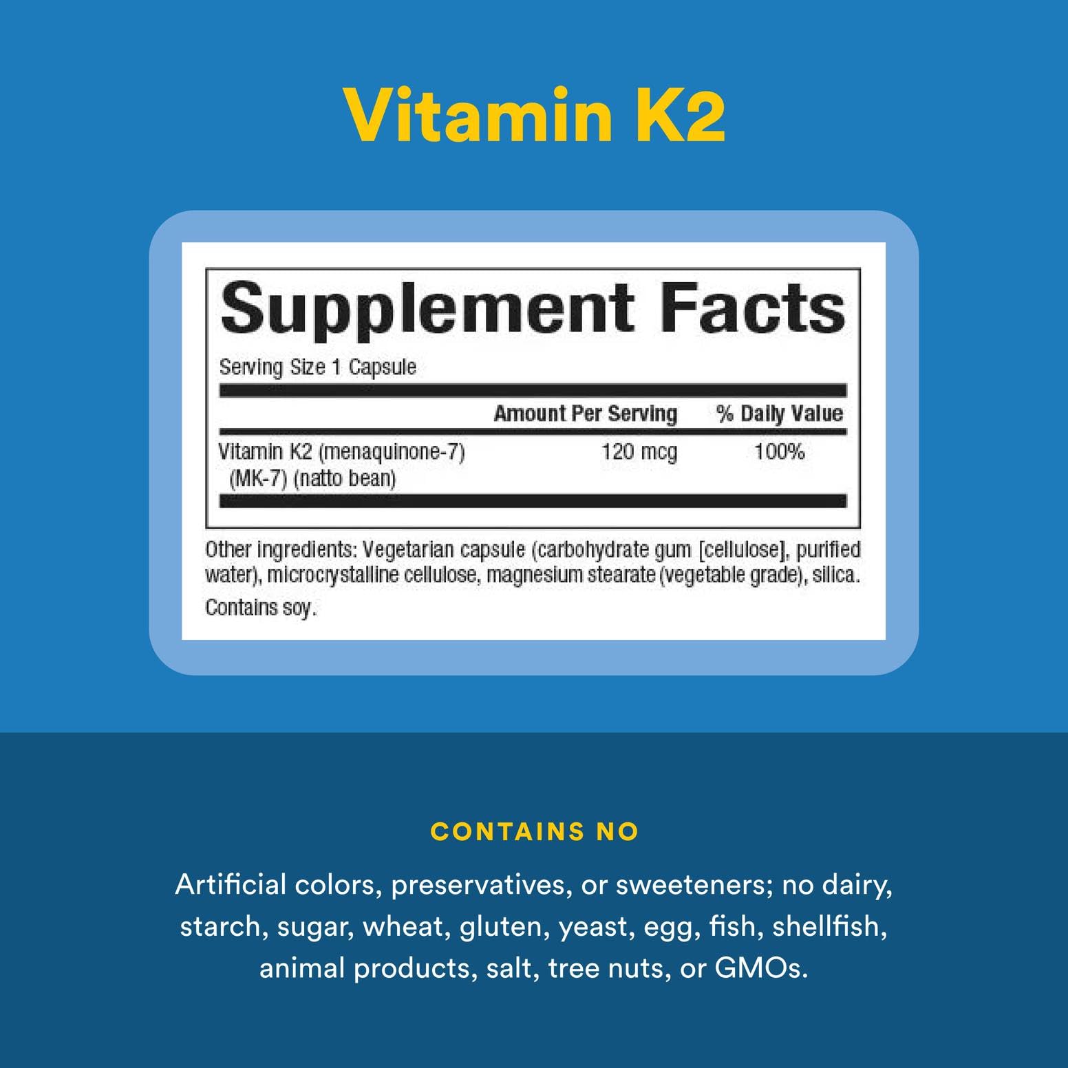Natural Factors Vitamin K2 bottle on counter ready for daily circulation support