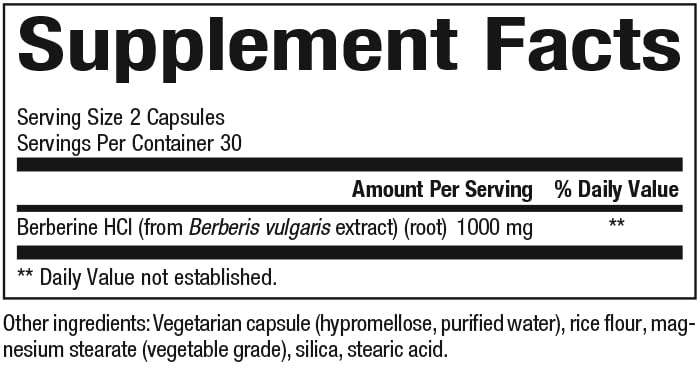 Natural Factors WellBetX Berberine capsules arranged for daily cardiovascular support