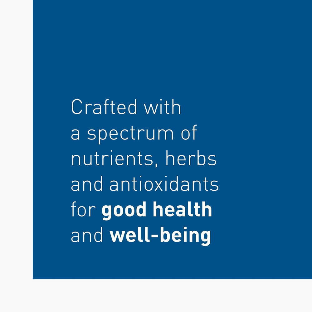WellBetX Complete Multi bottle with nutrition facts emphasizes vitamins and minerals