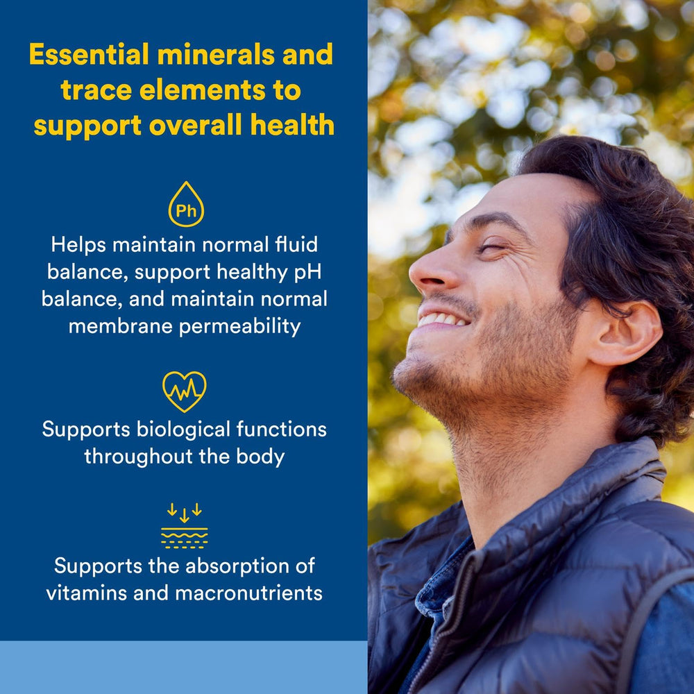 Natural Factors Deep Ocean Minerals capsules suited for daily use and energy support.