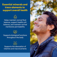 Natural Factors Deep Ocean Minerals capsules suited for daily use and energy support.