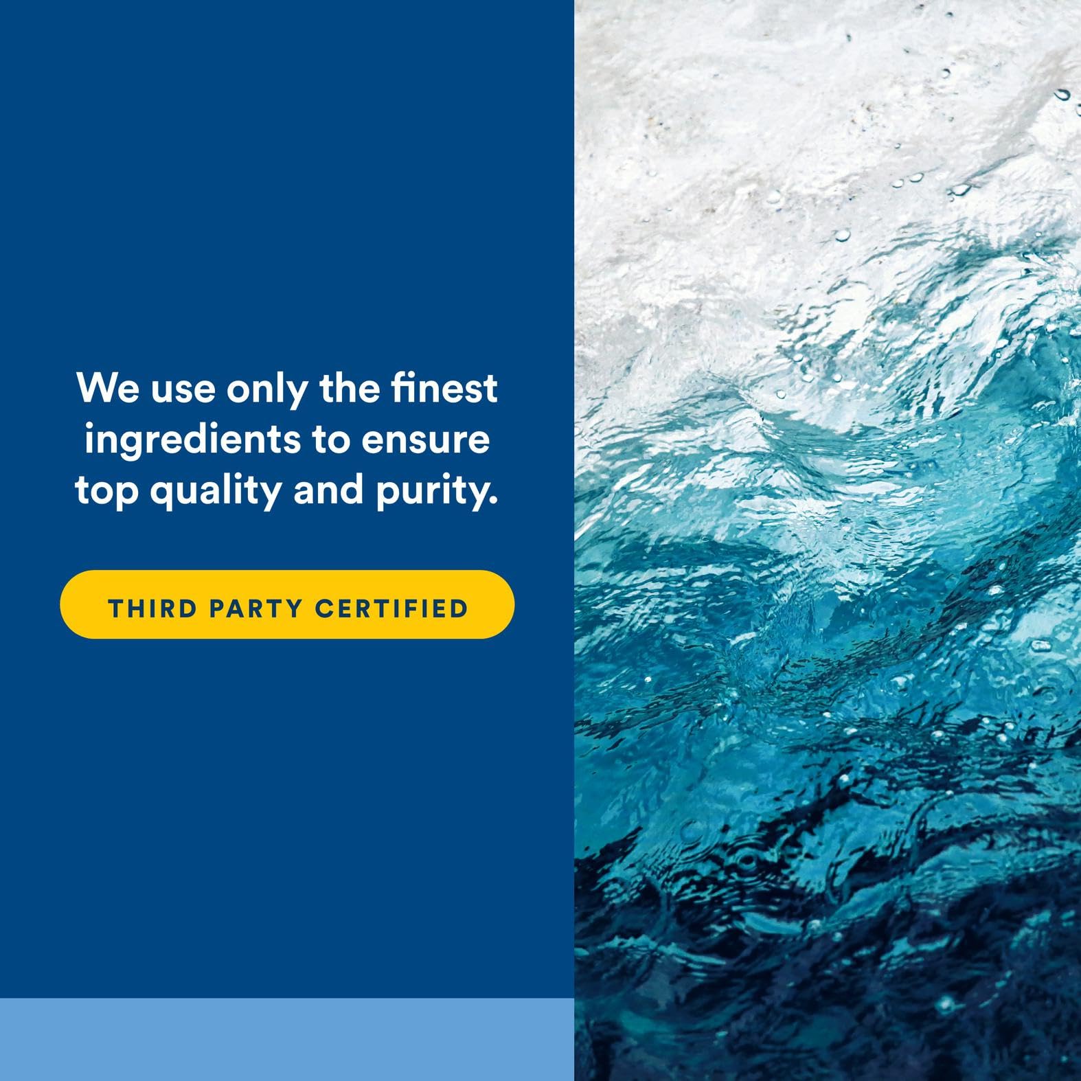 Natural Factors Deep Ocean Minerals ingredients panel reveals mineral-rich formulation.