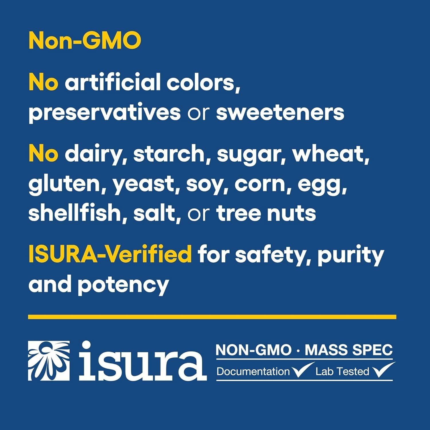 Natural Factors Wild Alaskan Salmon Oil packaging shows third-party testing.