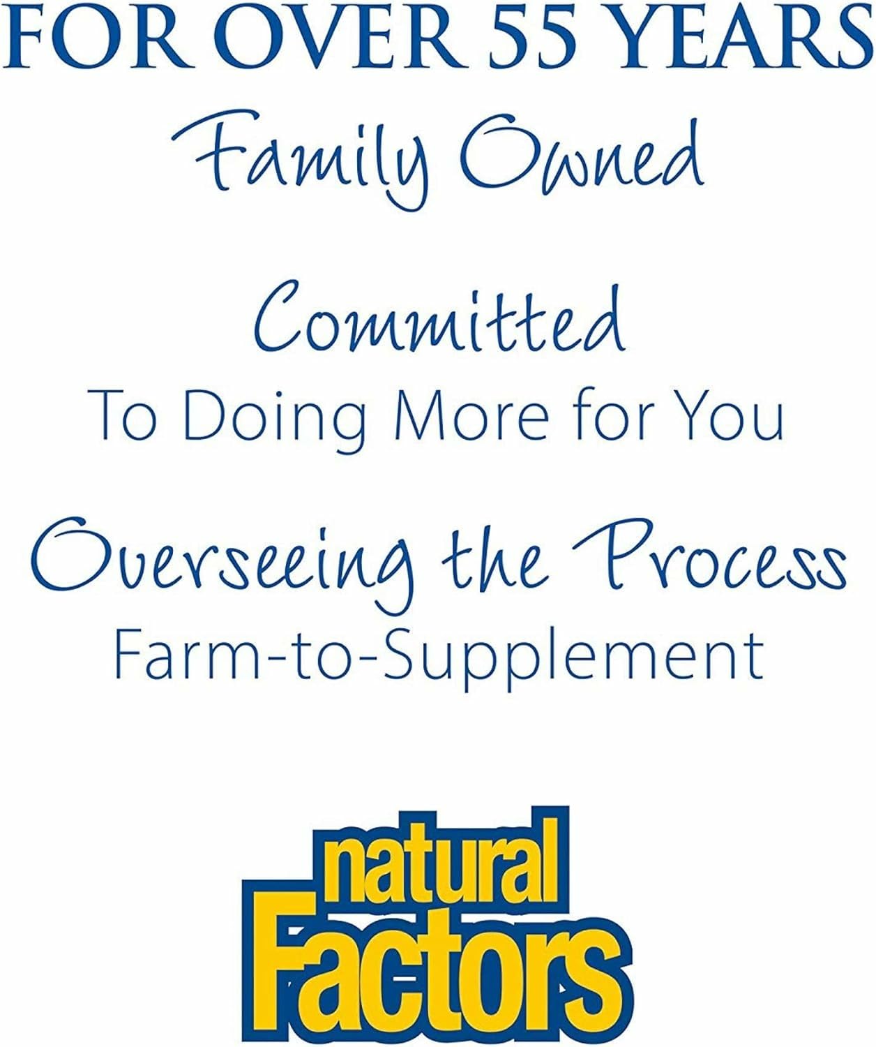 Natural Factors sustainable harvest messaging on packaging emphasizes responsible sourcing.