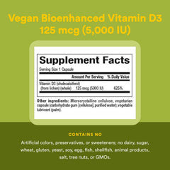 Natural Factors wild-harvested lichen extract highlights sustainable vitamin D source.