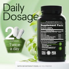 Natural Flow 5X Fiber daily use scene with water for easy ingestion.