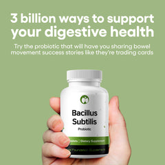 Natural Foundation probiotic 240-tablets pack showcasing 3 Billion CFU potency.