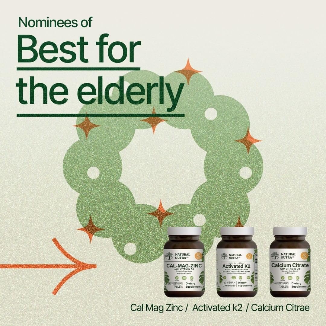 Natural Nutra label closeup reveals 60 capsules per bottle and ingredients.