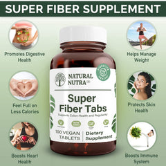 Natural Nutra Super Fiber being poured to illustrate easy daily intake