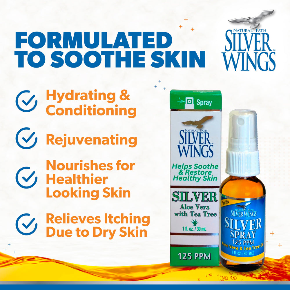 Natural Path Silver Wings aloe vera closeup for soothing hydration