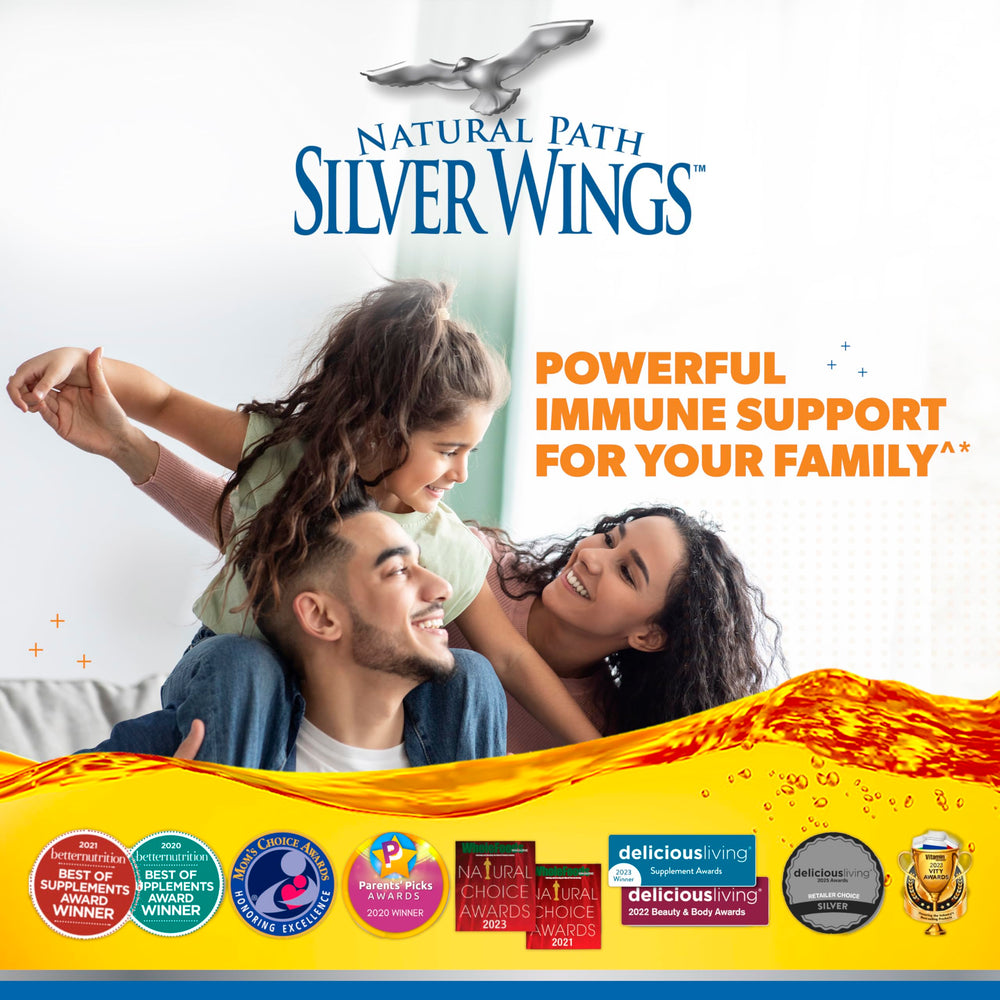 Natural Path Silver Wings Autism Hope Alliance charity visual.