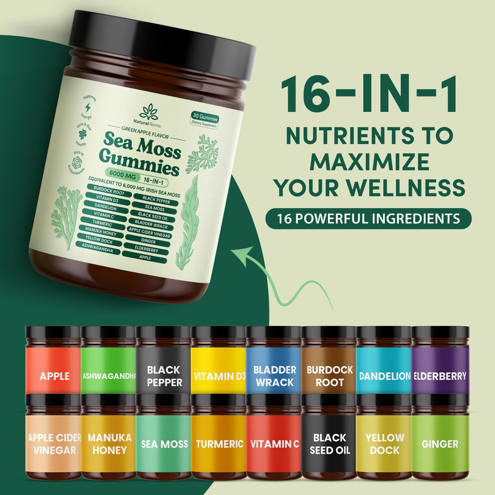 Close-up of Natural Rems gummies showing chewy texture and vibrant color.