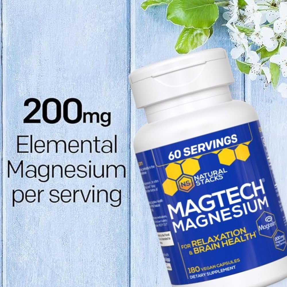 Natural Stacks MagTech bottle dispense shot for easy daily use
