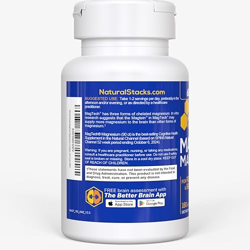Natural Stacks MagTech brain-health scenes signaling potential cognitive support