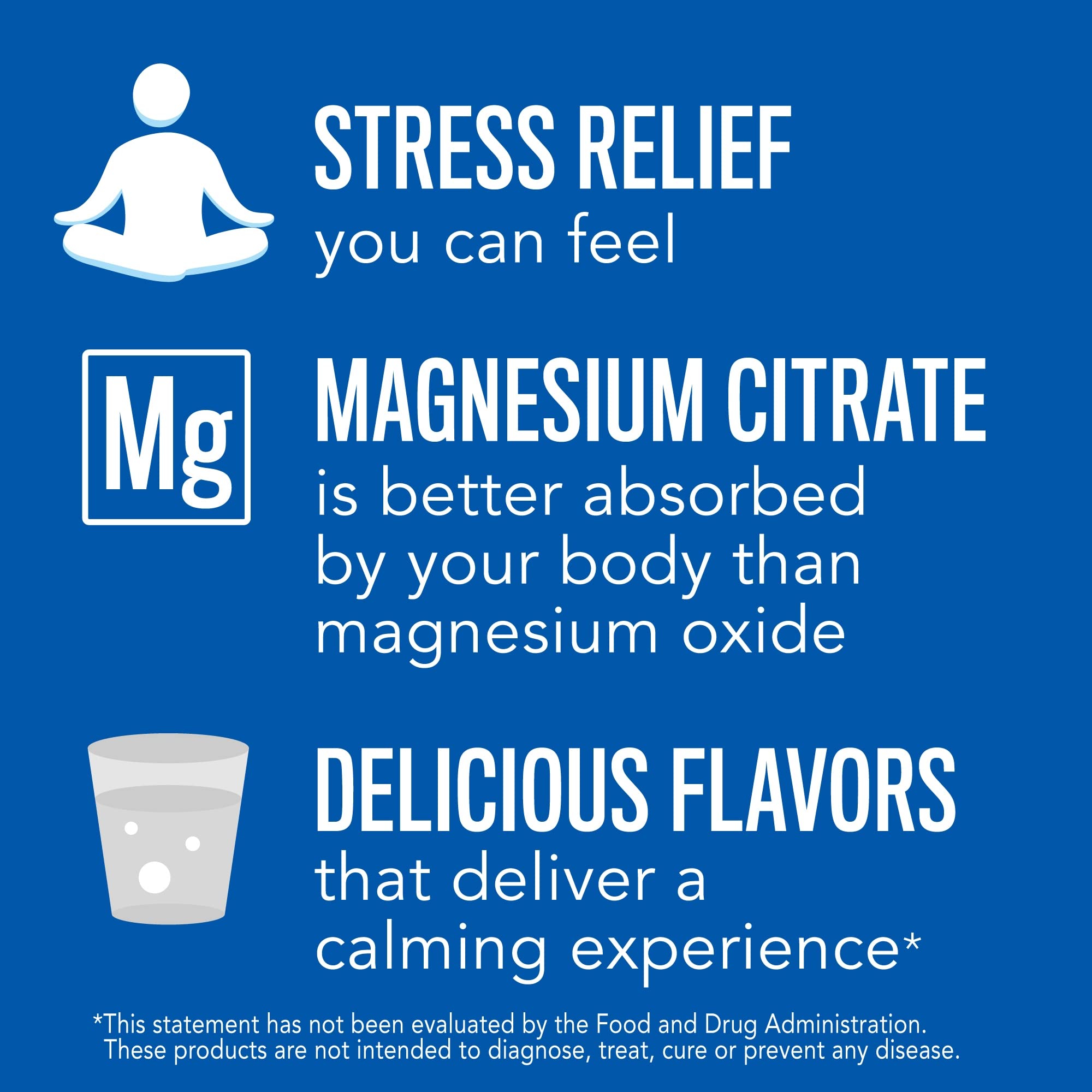 Natural Vitality CALM single-serve vegan and gluten-free packets.