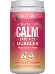 Natural Vitality Calm Specifics Muscles powder tub ready to mix for post-workout support