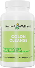 Natural Wellness Colon Cleanse bottle front view suggesting gentle detox support.