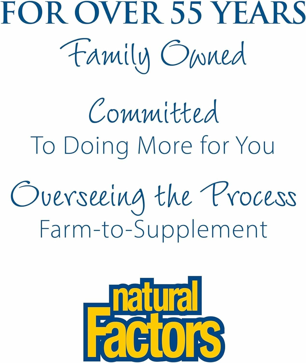 Natural Factors branding on bottle and packaging