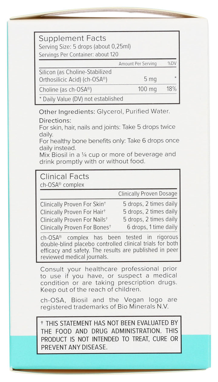 BioSil supports bones and joints.